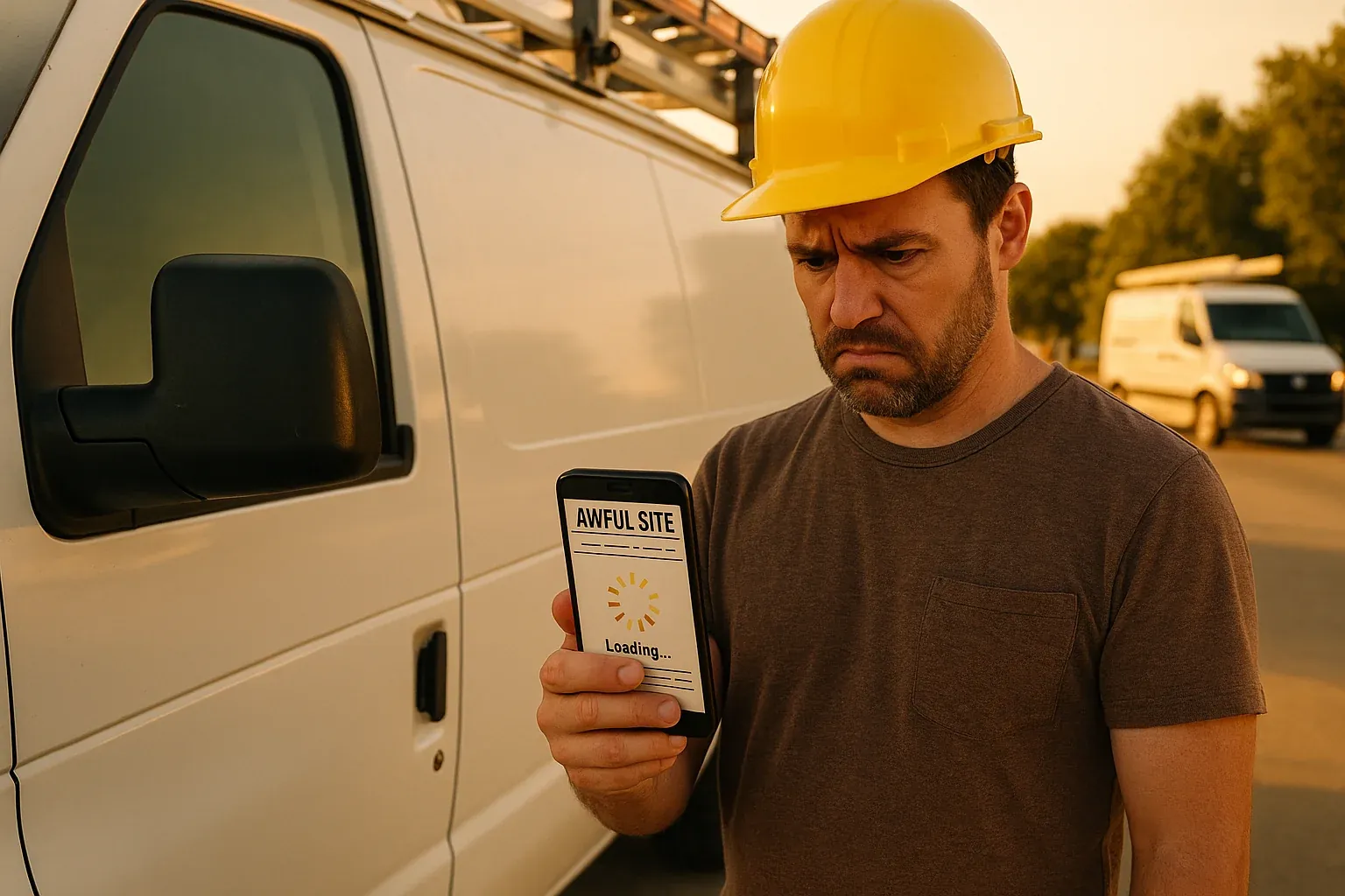 Your Website Is Losing You Jobs (Here's the Proof)